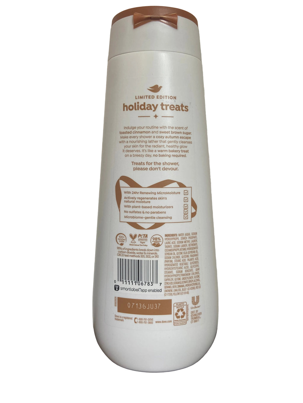 Dove snickerdoodle body wash